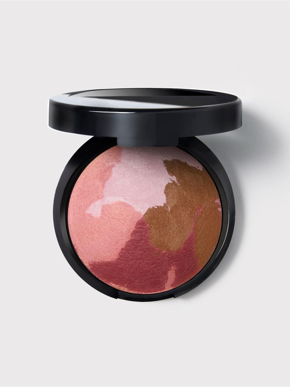Laura Geller Marbled Blush Compact – Pink, Rose, Bronze & Cream Swirl